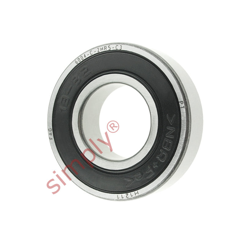 FAG 60042RSRC3 Rubber Sealed Deep Groove Ball Bearing 20x42x12mm
