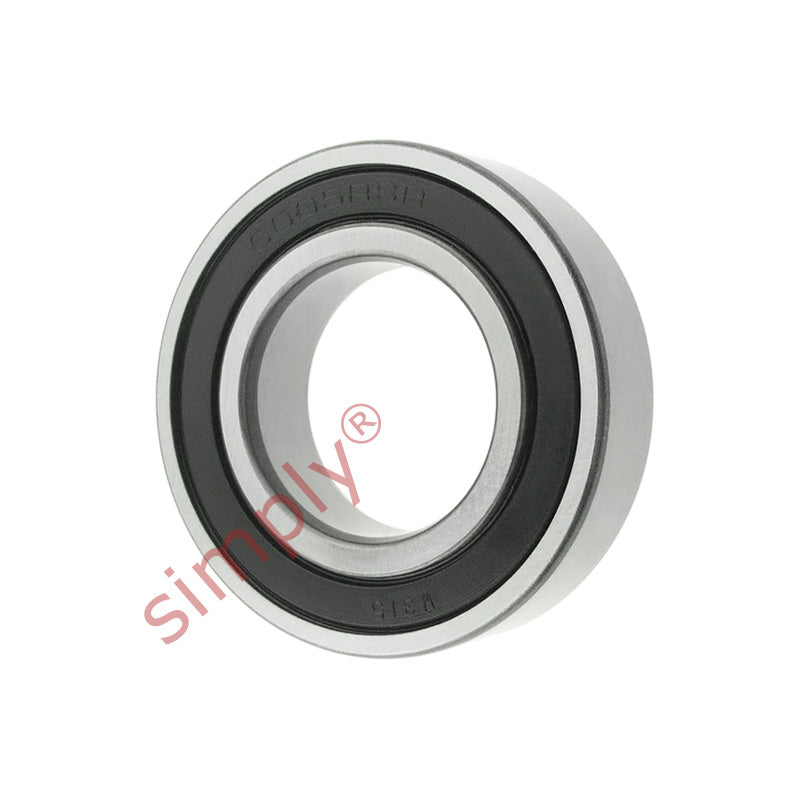 FAG 60052RSR Rubber Sealed Deep Groove Ball Bearing 25x47x12mm