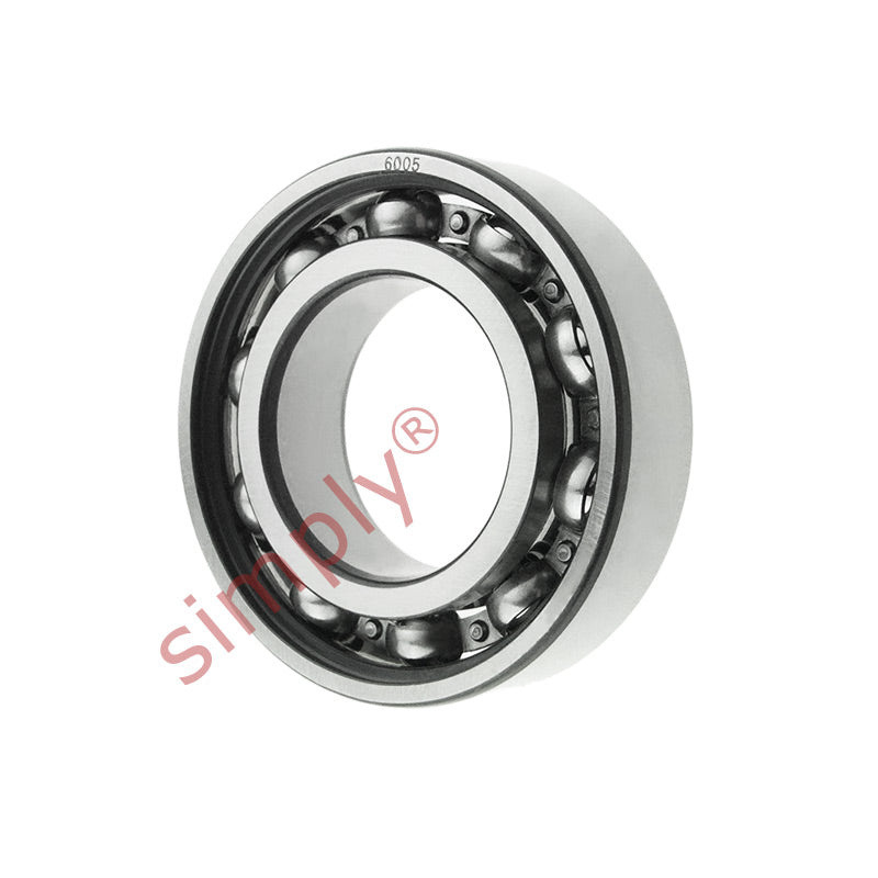 6005 Budget Open Type Deep Groove Ball Bearing 25x47x12mm