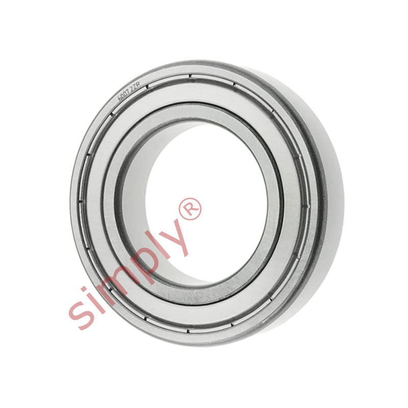 6007ZZC3 Budget Metal Shielded Deep Groove Ball Bearing 35x62x14mm