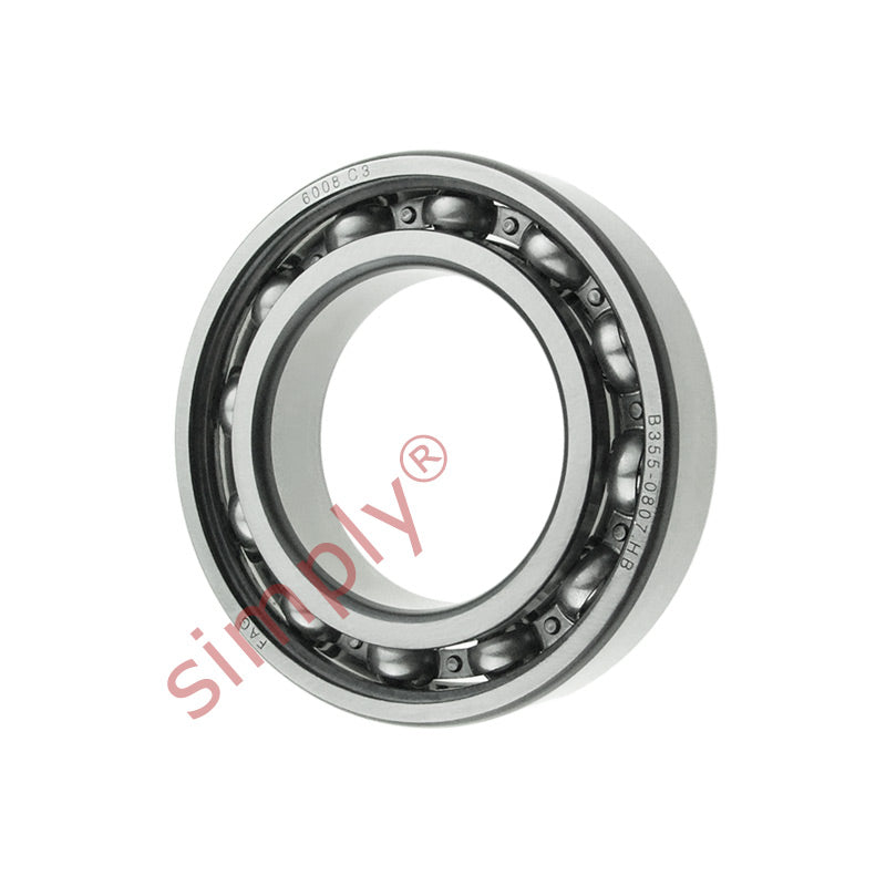 FAG 6008C3 Open Deep Groove Ball Bearing 40x68x15mm