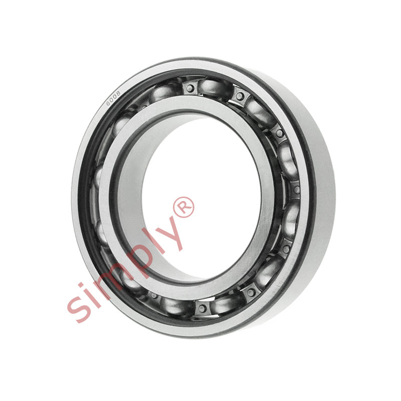 6008 Budget Open Type Deep Groove Ball Bearing 40x68x15mm