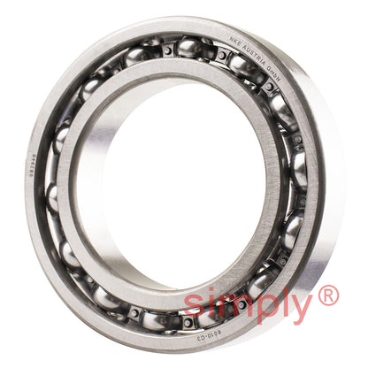 NKE 6010C3 Open Deep Groove Ball Bearing 50x80x16mm