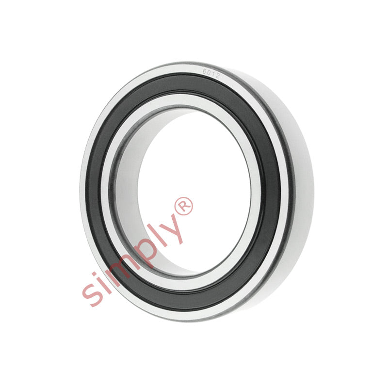 FAG 60122RSR Rubber Sealed Deep Groove Ball Bearing 60x95x18mm