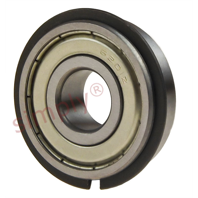 62012ZNR Budget Metal Shielded Deep Groove Ball Bearing with Snap Ring 12x32x10mm