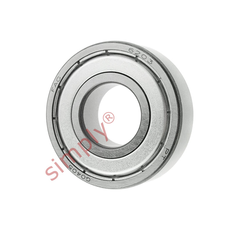 FAG 62032Z Metal Shielded Deep Groove Ball Bearing 17x40x12mm