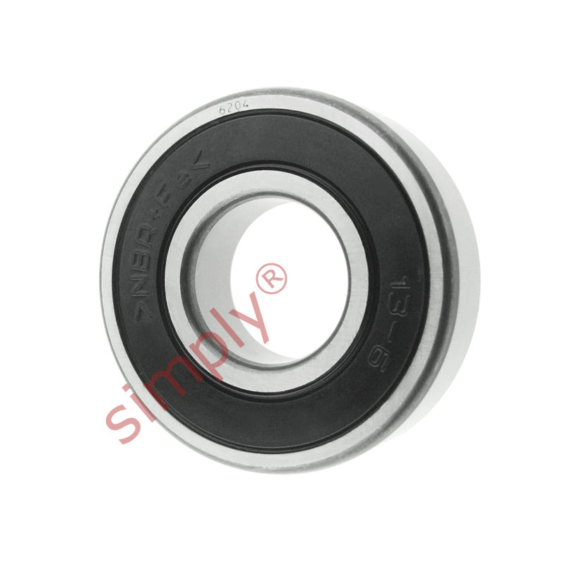 62042RSC3 Budget Rubber Sealed Deep Groove Ball Bearing 20x47x14mm