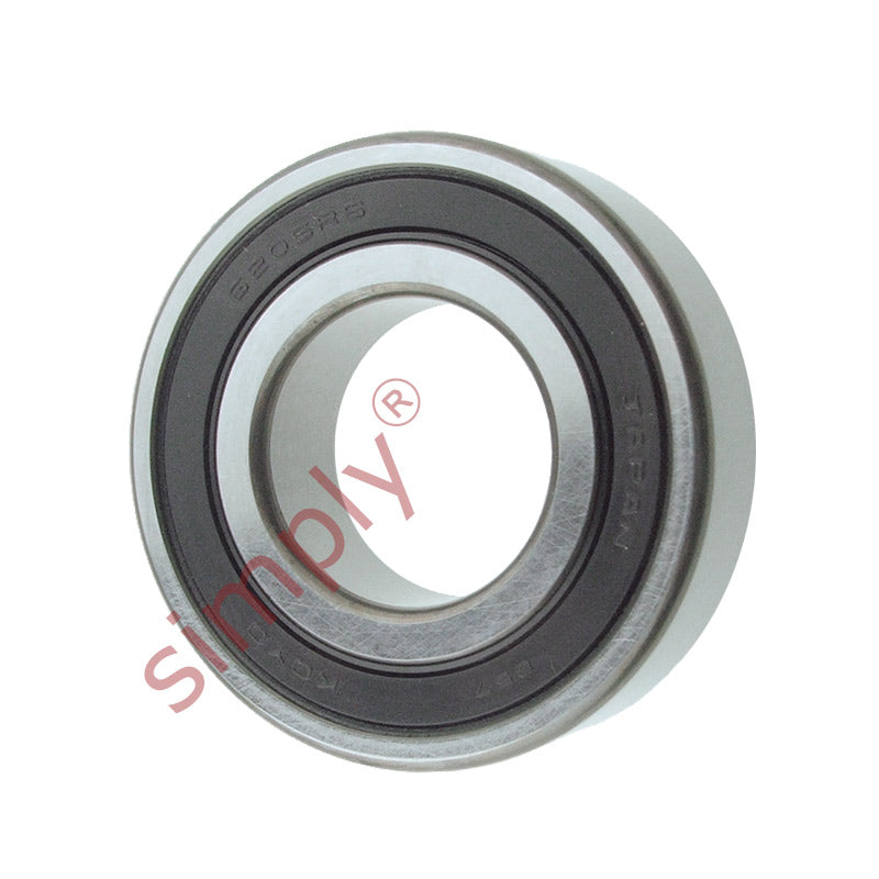 KOYO 62052RS Rubber Sealed Deep Groove Ball Bearing 25x52x15mm
