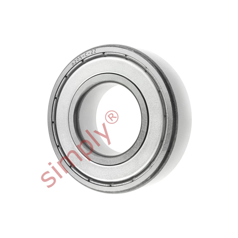 6205ZZ Budget Metal Shielded Deep Groove Ball Bearing 25x52x15mm
