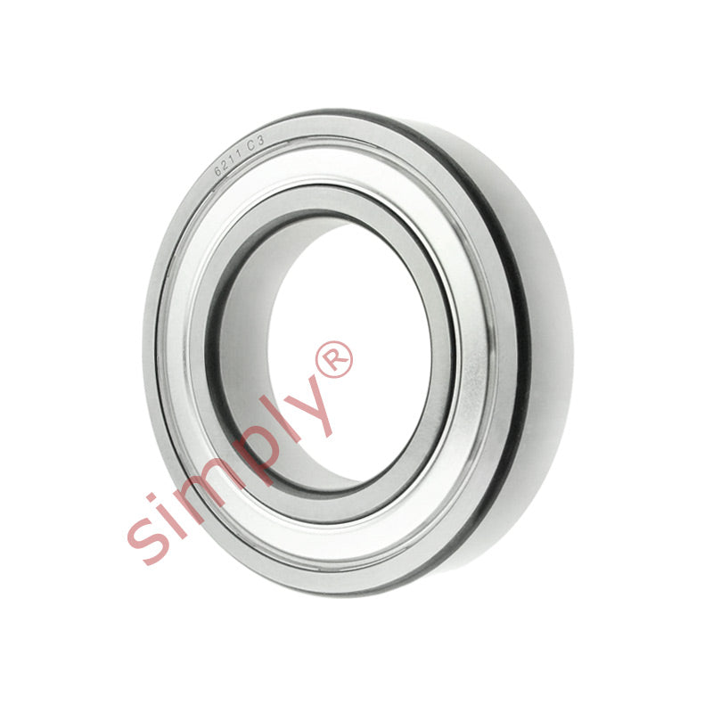 FAG 62112ZC3 Metal Shielded Deep Groove Ball Bearing 55x100x21mm