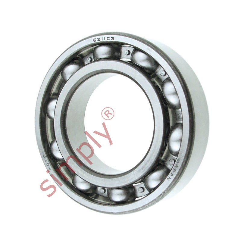 KOYO 6211C3 Open Deep Groove Ball Bearing 55x100x21mm
