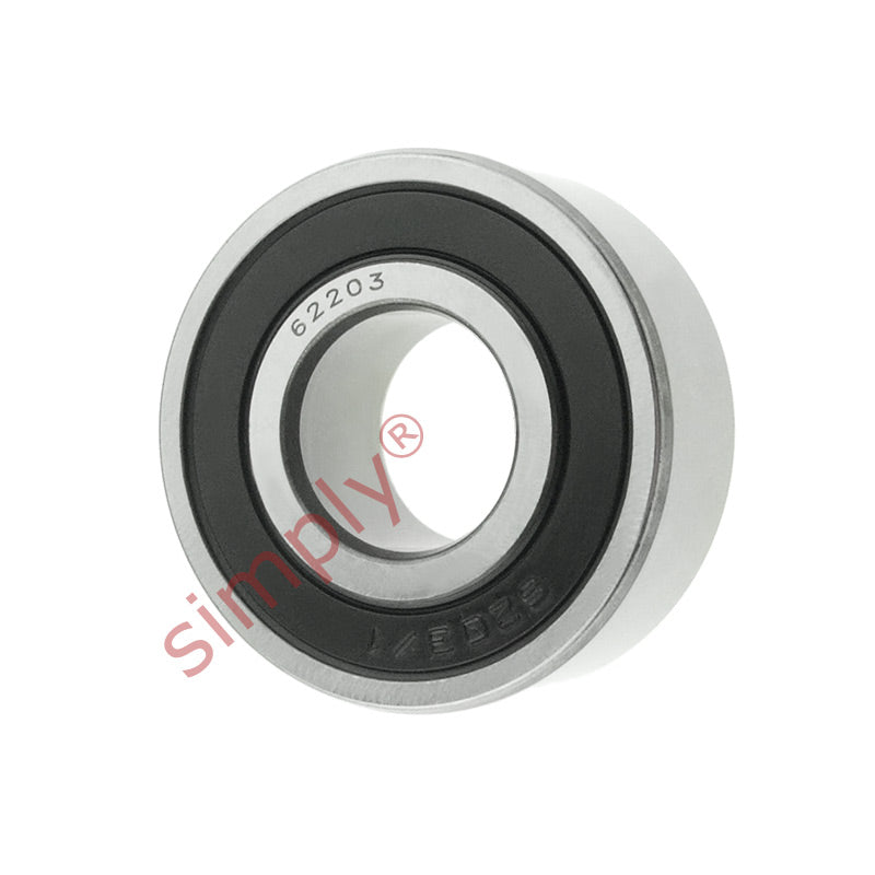 NKE 622032RS1 Rubber Sealed Deep Groove Ball Bearing 17x40x16mm