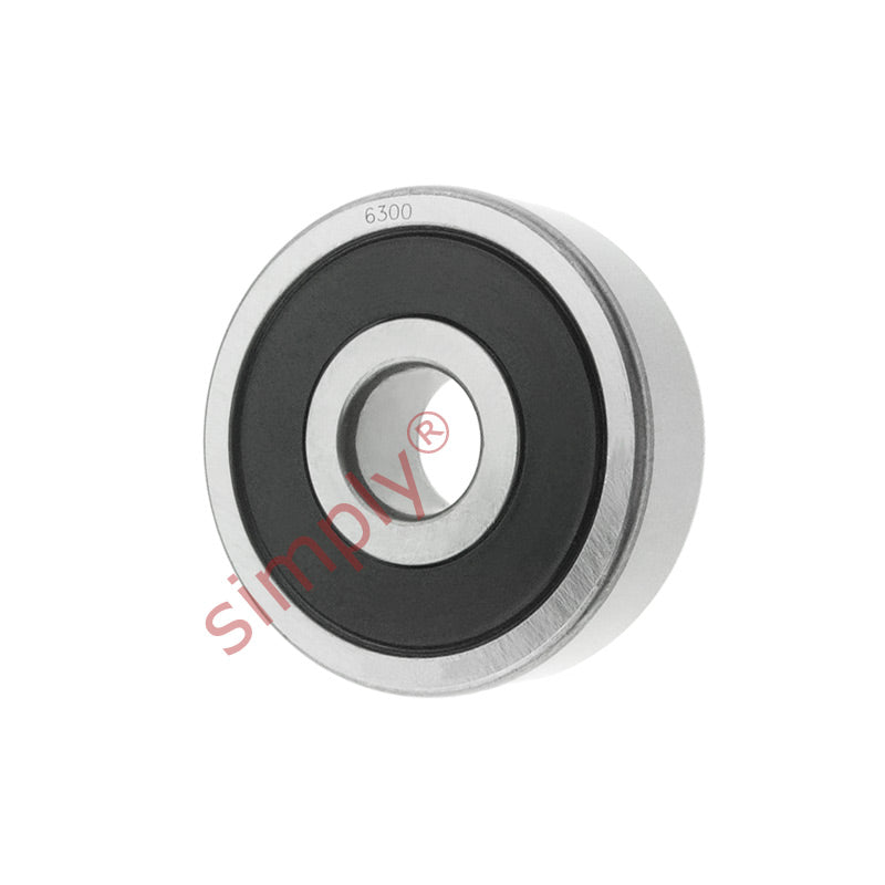 63002RSC3 Budget Rubber Sealed Deep Groove Ball Bearing 10x35x11mm