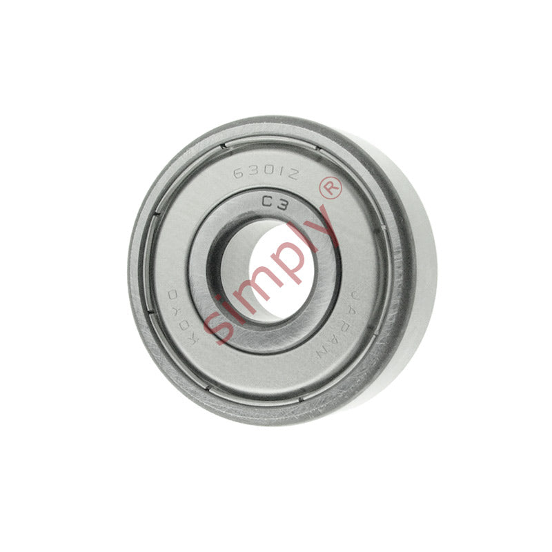 KOYO 63012ZC3 Metal Shielded Deep Groove Ball Bearing 12x37x12mm