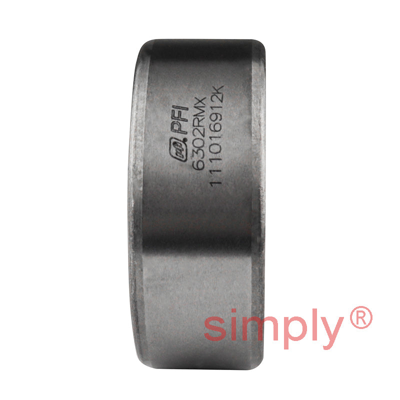 6302RMX Deep Groove Ball Bearing 10.3x44x16.16mm