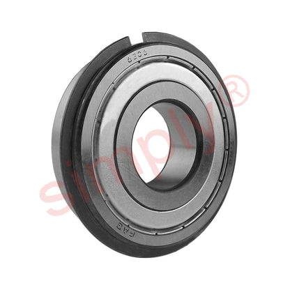 Major Brand 63062ZNR Metal Shielded Snap Ring Deep Groove Ball Bearing 30x72x19mm 