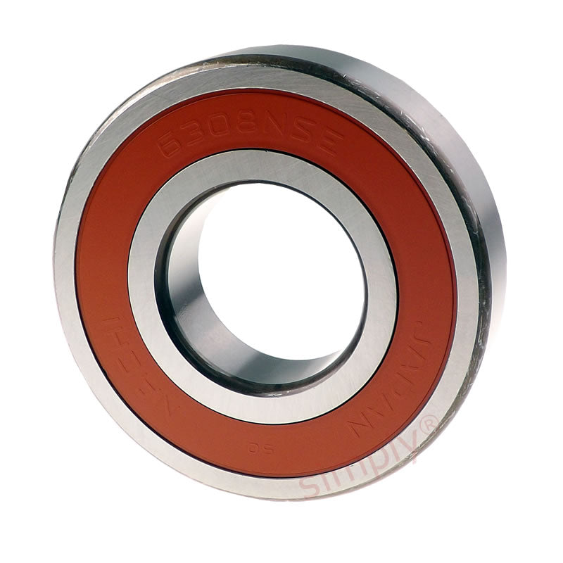 NACHI 63082NSE Contact Rubber Sealed Deep Groove Ball Bearing 40x90x23mm
