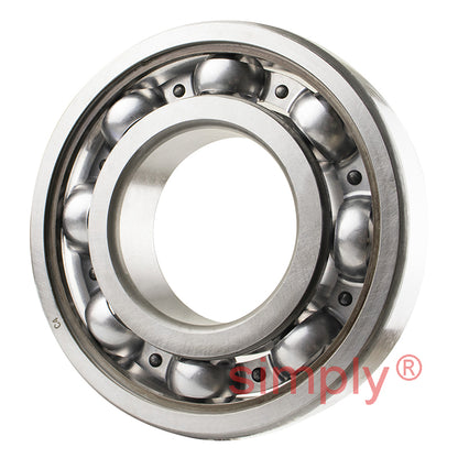 Major Brand 6315C4 Open Deep Groove Ball Bearing 75x160x37mm