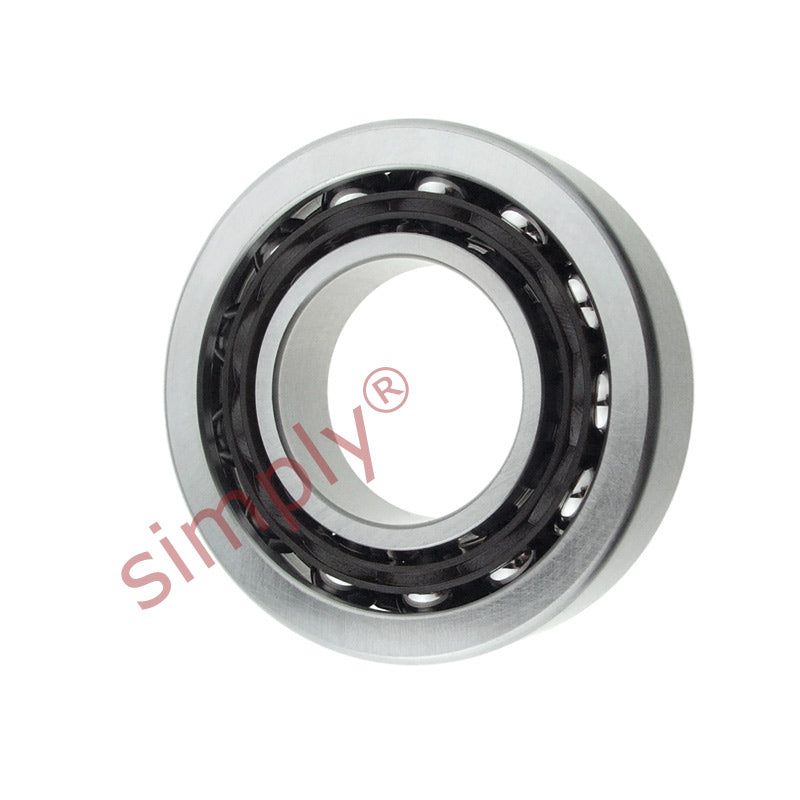 Budget SS7305 Stainless Steel Single Row Angular Contact Open Ball Bearing 25x62x17mm