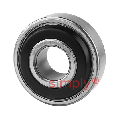 KSM 87501 Special Shielded Metric Ball Bearing with Extended Inner 12x32x12.7x10mm