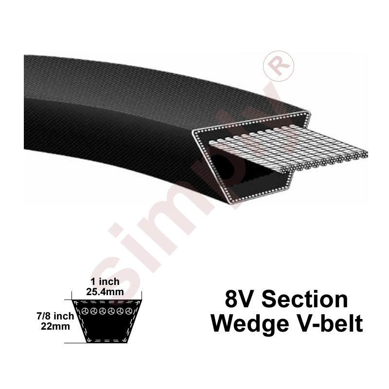 8V1320 Pix Narrow Profile V-Belt