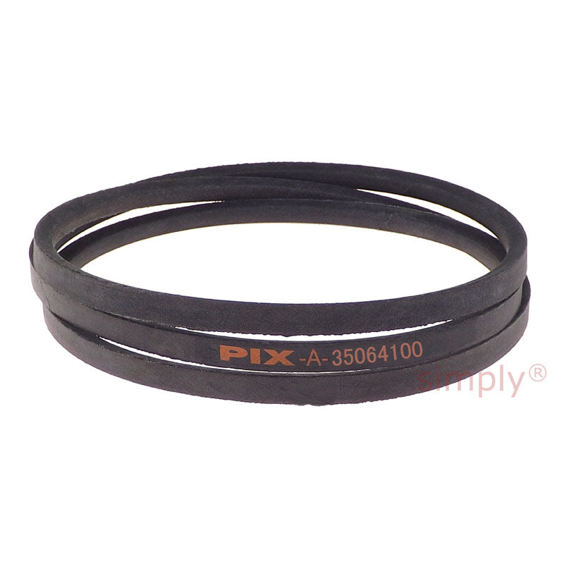 A-35064100 Lawn and Garden Machinery V-Belt Fits Castel Garden