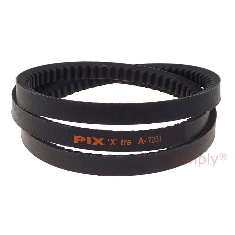 A-7231 Lawn and Garden Machinery Toothed Belt Fits Walker