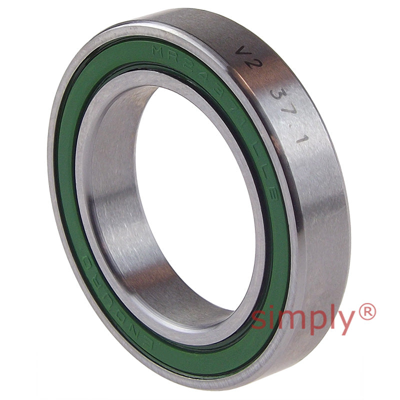 ENDURO MR24371LLB Deep Groove Ball Bearing with Low Friction Seal 24x37.1x7mm