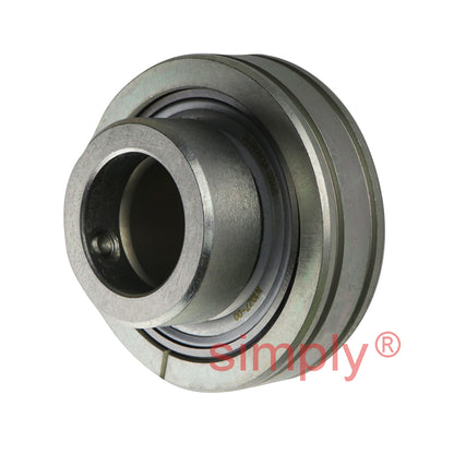 INA PE25XL Metric Parallel Outer Bearing Insert with Steel Aligning Ring and P Seals and Eccentric Collar 25x62x32mm