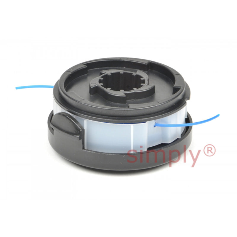 RY411 Grass Strimmer Spool and Cord/Line and Spool Cover 2 x 5m - 1.5mm By ALM - Fits B+Q