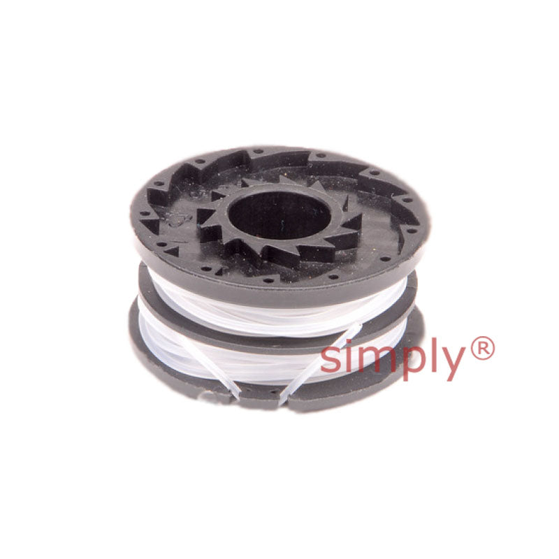 SJ350 Grass Strimmer Spool and Cord/Line 1.5mm - 2x2.5mm By ALM - Fits Spear + Jackson