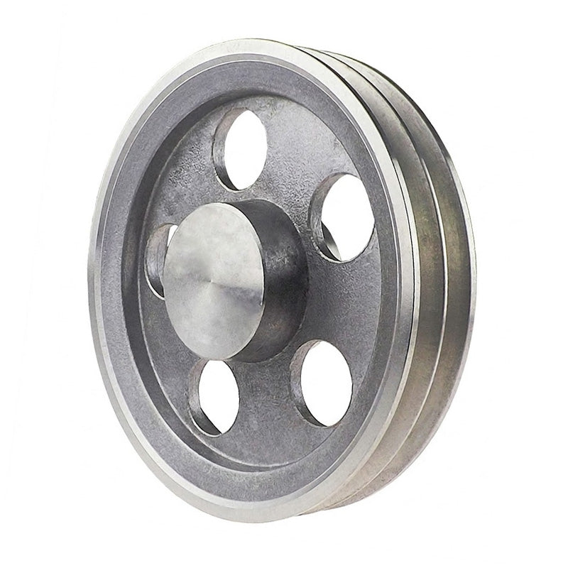 SPA Section Un-Bored Aluminium Pulley with 2 Grooves 140mm Pitch Diameter