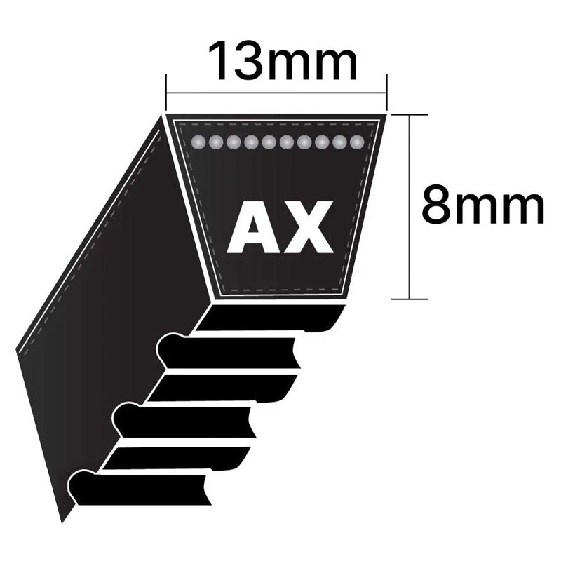 Major Brand AX23.5 AX-Section Cogged V-Belt