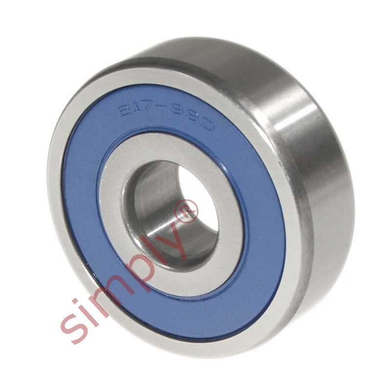 B1799D Budget Rubber Sealed Deep Groove Ball Bearing 17x52x17mm