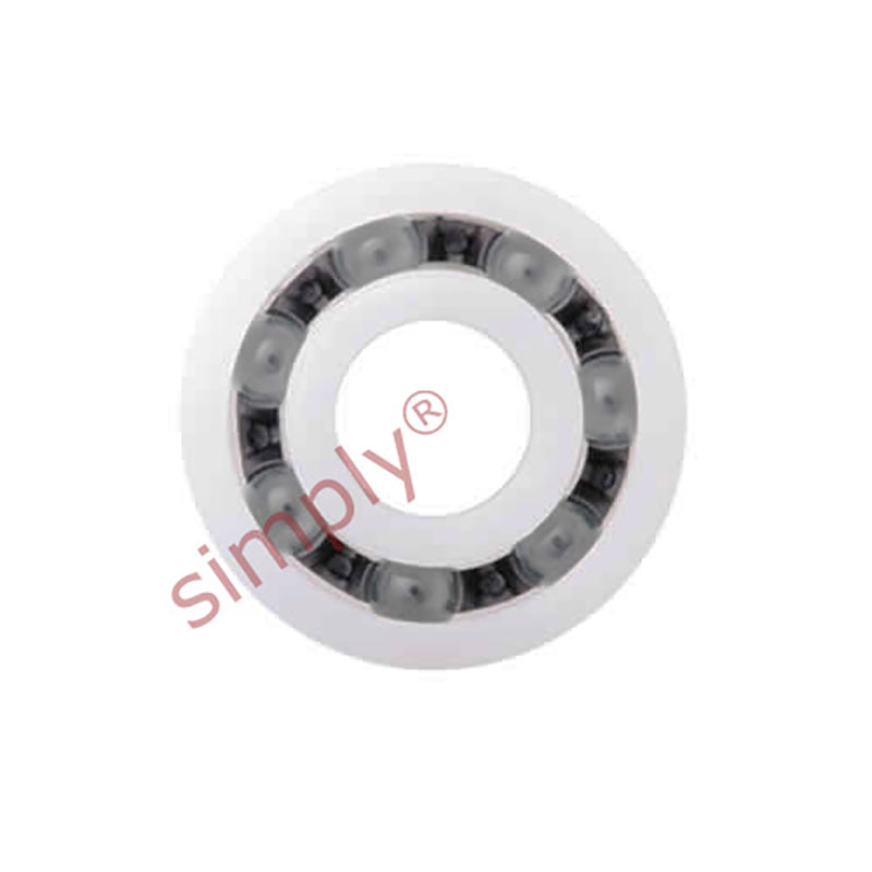 xiros xirodur BB6005B18010GL Open Type Radial Groove Ball Bearing with PA Cage and Glass Balls 25x47x12mm - Allow 2-3 Days