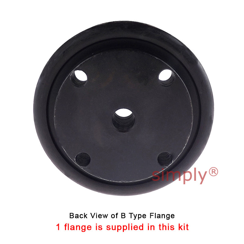 Major Brand F50H/F50B Outer Facing Taper Bore/Pilot Bored Tyre Drive Coupling Assembly with Fire Resistant Antistatic (F.R.A.S) Tyre