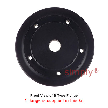 Major Brand F70F/F70B Inner Facing Taper Bore/Pilot Bored Type Tyre Drive Coupling Assembly with Natural Rubber Tyre