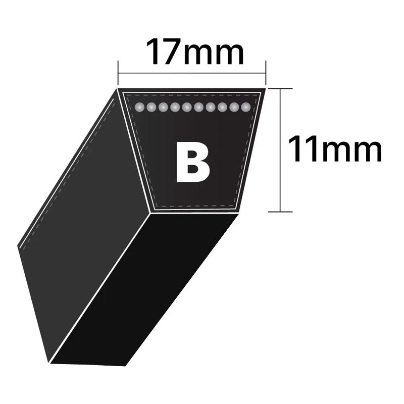 B120 Gates Delta Classic B-Section V-Belt (Uniset Match)