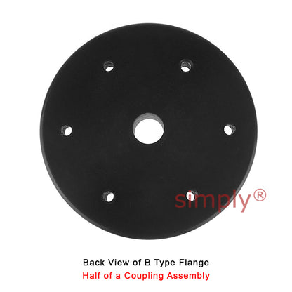 Major Brand F80B-MB Drive Coupling Pilot Bore Max Bore 60mm