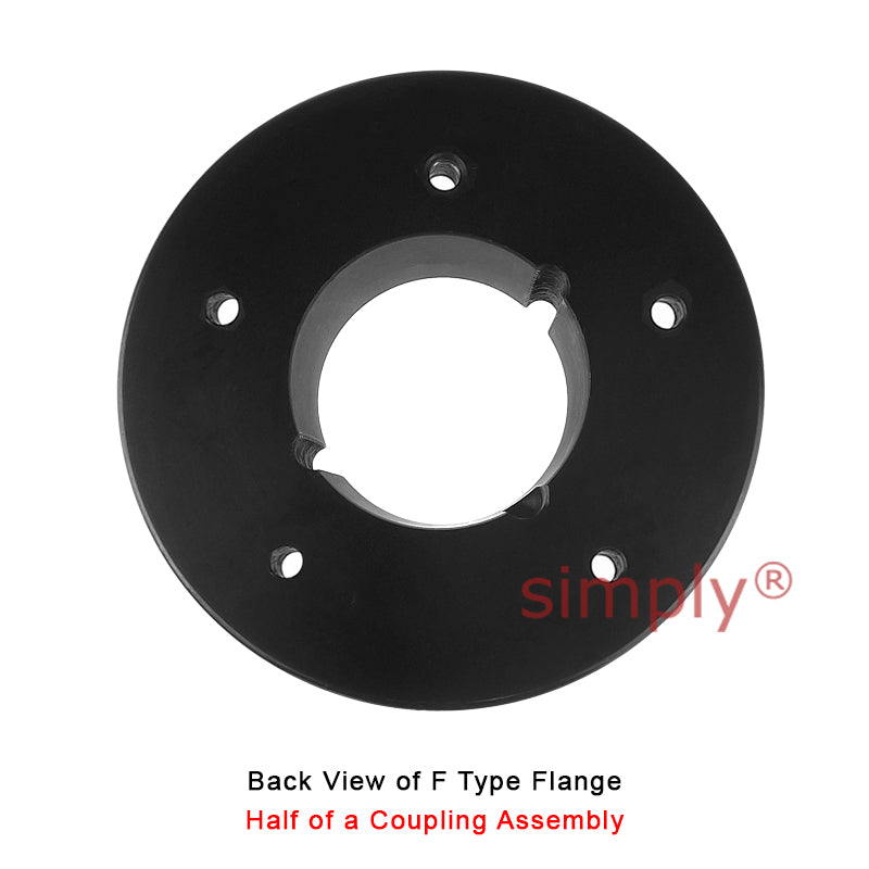 Major Brand F70F-MB Drive Coupling Inner Tapered Locking Bush Type Max Bush Bore 50mm / 2 inch