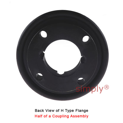 Major Brand F50H-MB Drive Coupling Outer Tapered Locking Bush Type Max Bush Bore 32mm / 1-1/4 inch