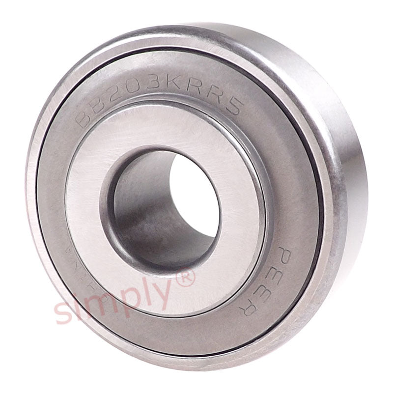 Major Brand BB203KRR5 Press Wheel Round Bore Bearing 0.515x1.5748x0.72 inch