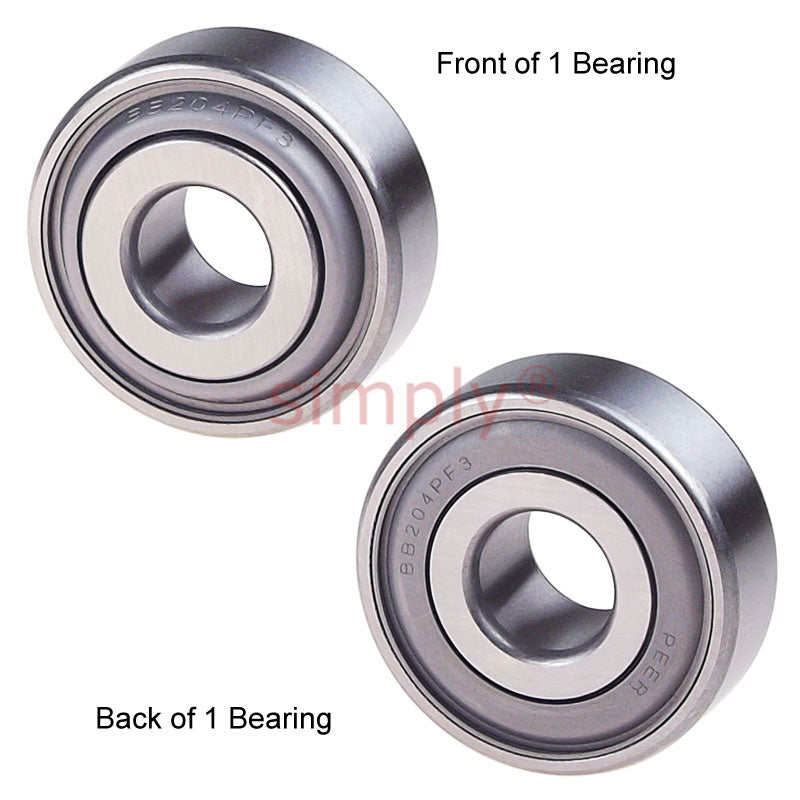 PEER BB204PF3 Round Bore Disc Opener 0.64x1.5748x1.737 inch