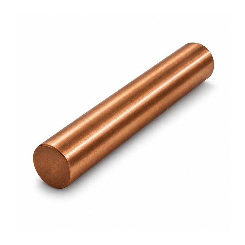 AB000824 Oil Filled Bronze Solid Plain Bush Bar 12.6x38mm - Allow 2-3 Days