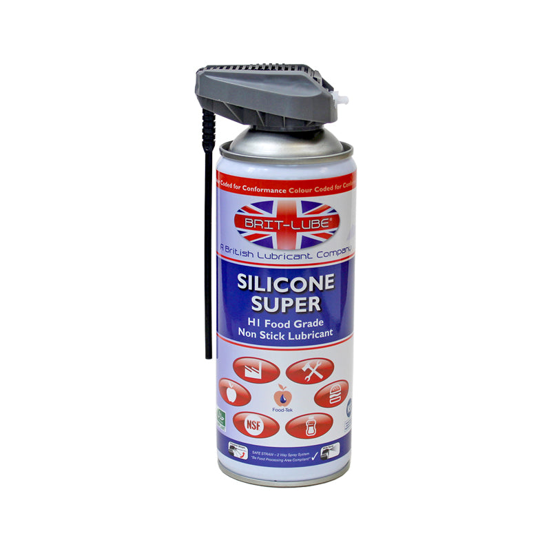 Brit-Lube Food-Tek Silicone Spray 400ml