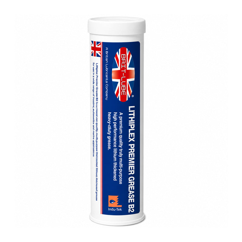 Brit-Lube Indu-Tek Lithplex Premier Grease B2 1kg - Allow 2-3 Days