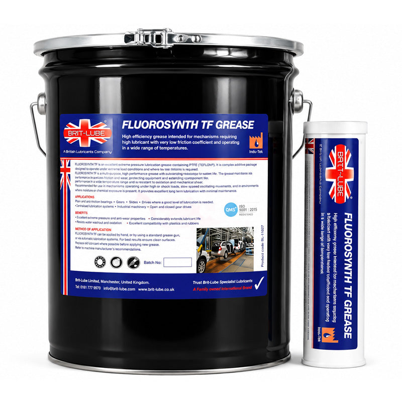 Brit-Lube Fluorosynth TF Grease 12.5kg - Allow 2-3 Days