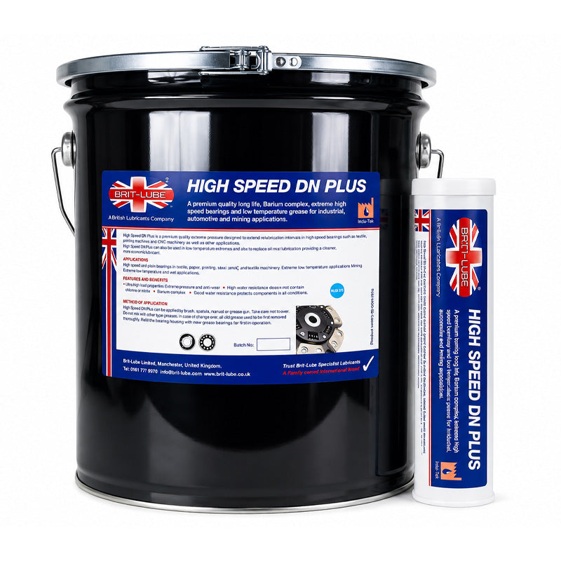 Brit-Lube High Speed DN Plus Premium Quality Grease For Industrial Automotive Mining 50kg - Allow 2-3 Days