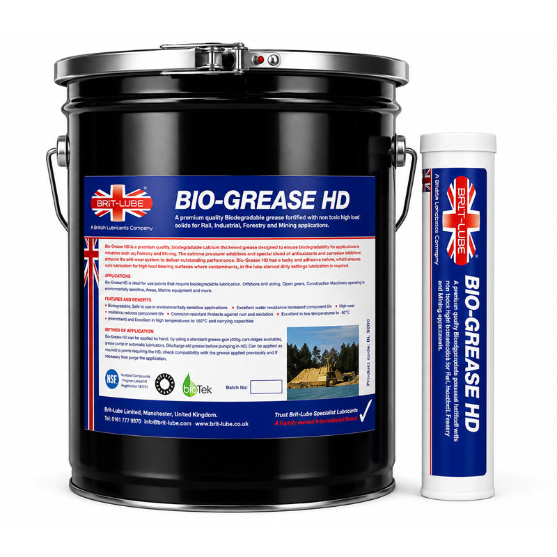 Brit-Lube Bio-Tek Biogrease HD 3kg - Allow 2-3 Days
