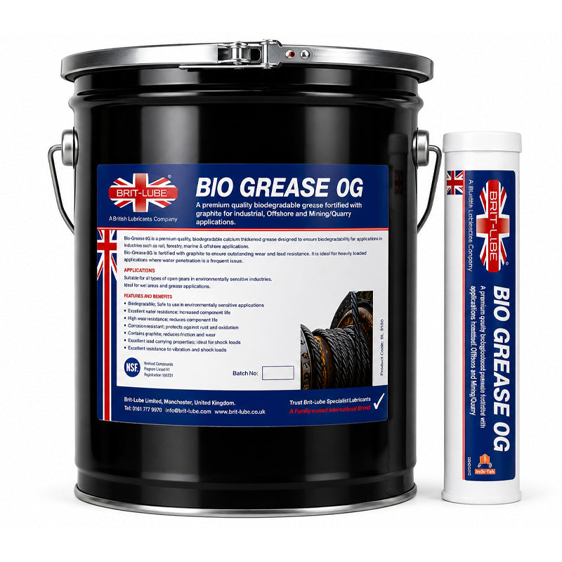 Brit-Lube Bio-Grease OG 185kg - Allow 2-3 Days